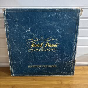 Set Of 2 - Vintage 1981 Trivial Pursuit Master Genus Edition & 1984 Genus III
